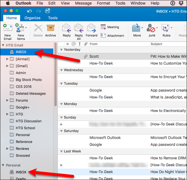outlook for mac 2016 turn off conversation view